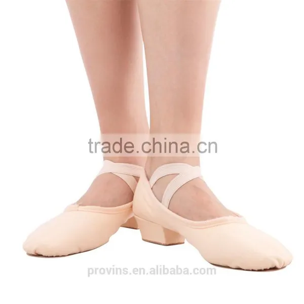 5541A Dance Shoes, Teacher's Dance Shoes, Canvas Ballet Shoes photo-2
