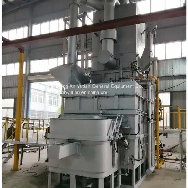 Industry Tower Type Gold Aluminum Copper Melting Furnace photo-2