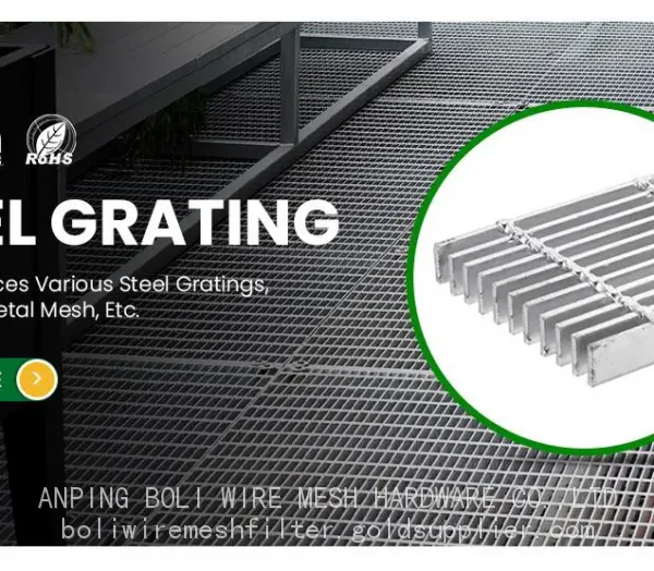 Hot Galvanized Building Reconstruction Building Upgrade Flooring Bar Grating /Heavy-Duty Industrial Floor Grating photo-2