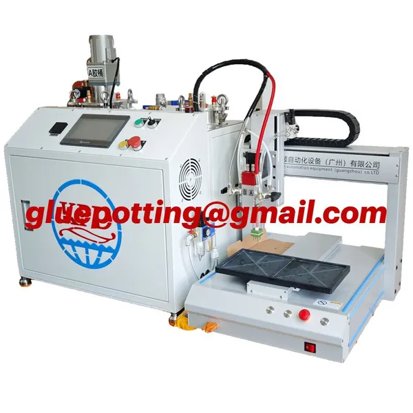 2K PU Potting Adhesive Dispensing Machine Glue Dispenser for Ess Electronic PCB Board Transformers Electrical Component photo-3