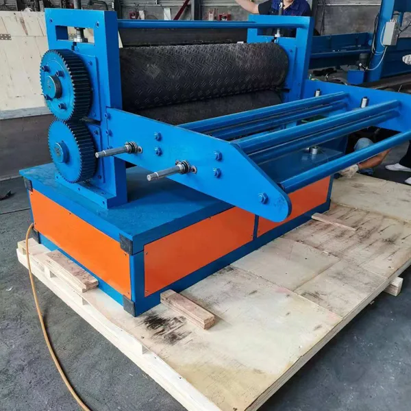 Embossing Machine Metal Sheet Building Material Embossing Floor for Anti-Slip Pavement Forming Machine photo-3