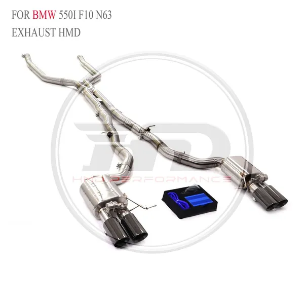 HMD Exhaust System High Performance Catback for BMW F3X 440i/ 550i F10 N63/540I G30/ M550i G30/640i F06 N55 Car Accessories Whatsapp+86 18946955156 photo-2