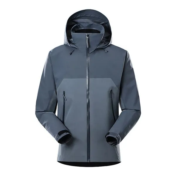 Waterproof Outdoor Raincoat for Men and Women, Autumn and Winter Coat, Long Sleeved Heat Sealed Single-layer Windbreaker Jacket photo-2