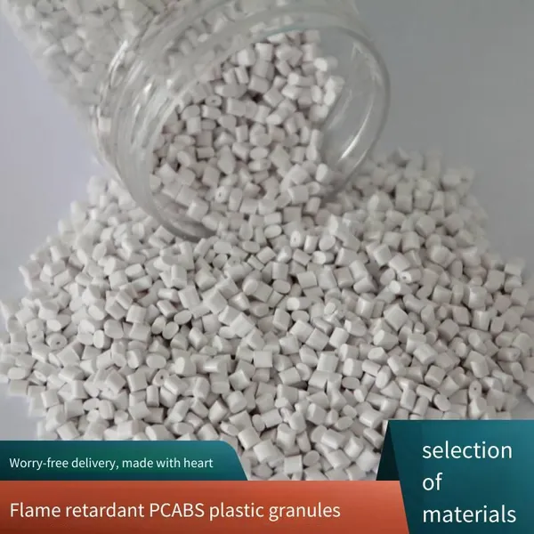 Flame-retardant Pc/abs Alloy Particles for Kitchen Range Hood Check Valves, With v0 Flame-retardant Pc/abs, Stable Performance and Accurate Color photo-3