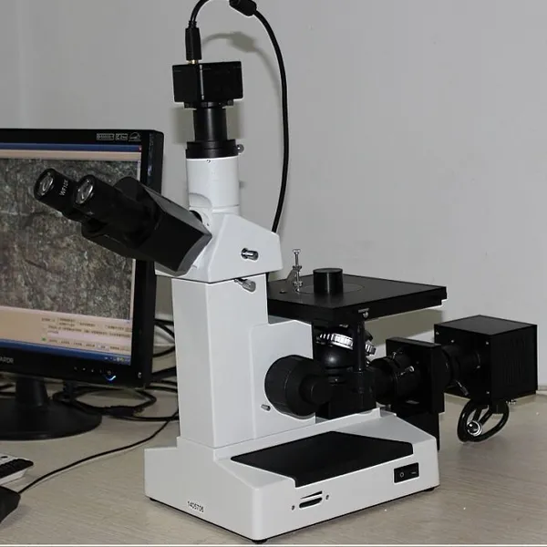 HST High Quality HST101-BW Trinocular Inverted Metallography Microscope photo-5