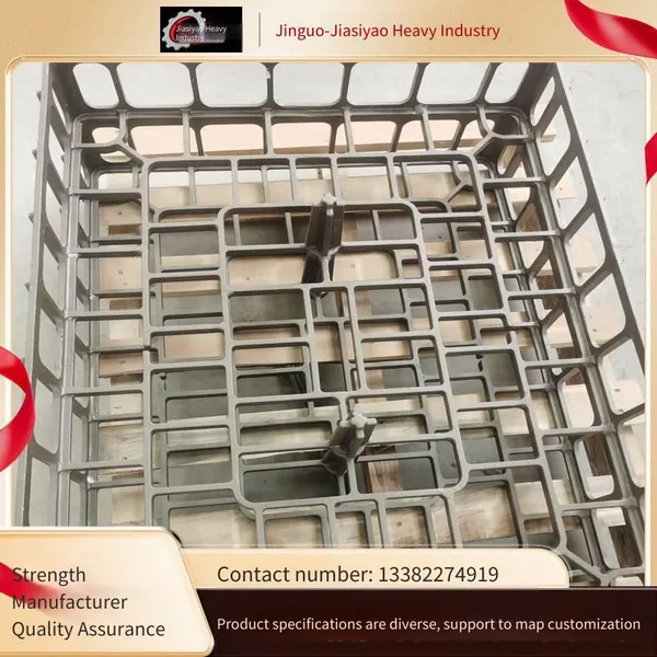 Heat-resistant Cast Steel Zg40cr25ni20si2 Quenching Material Basket With Grid-reinforced Structure and High Load-bearing Capacity photo-3