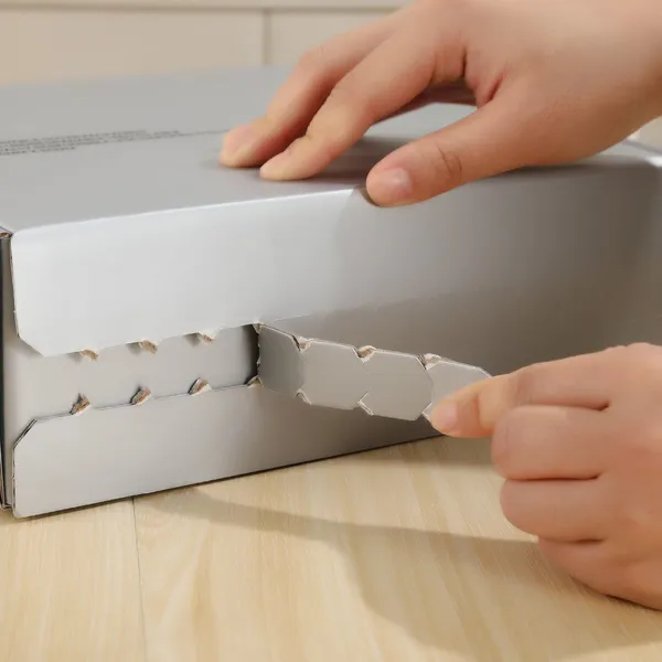 New Design Paper Corrugated Tear and Pull Box photo-4