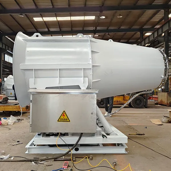 KCS400 Air-assisted Fog Cannon for Dust Suppression in Coal Piles, Environmental Protection and Dust Removal in Power Plants