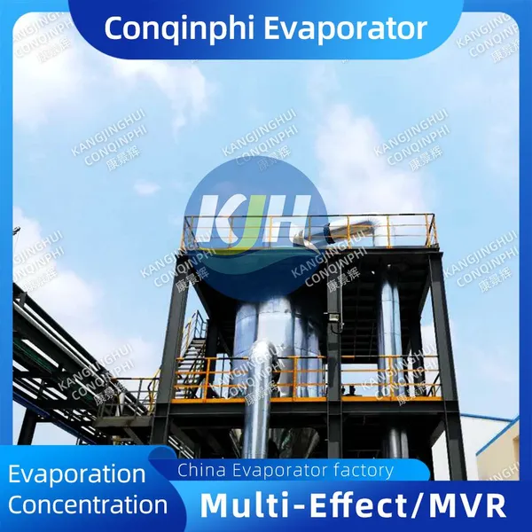 MVR Falling Film Evaporator for Sodium Chloride Concentration and Crystallization