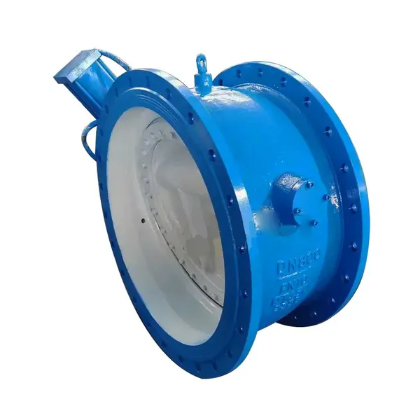 Manufacturer Direct Sales of High-quality Hydraulic Drive Flange Butterfly Valve photo-2