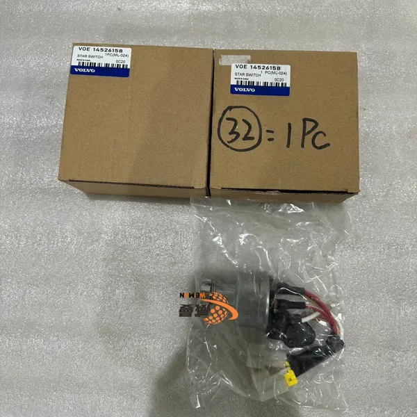 VOE14526158 Starter Ignition Switch Volvo Construction Machinery Cab Key Lock photo-5