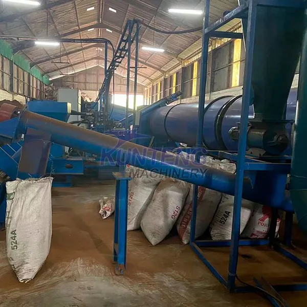 High Output Rotary Sugarcane Waste Dryer Corn Stalk Dehydrator Farm Biomass Drying System for Waste Recycling Production Line EPC photo-4