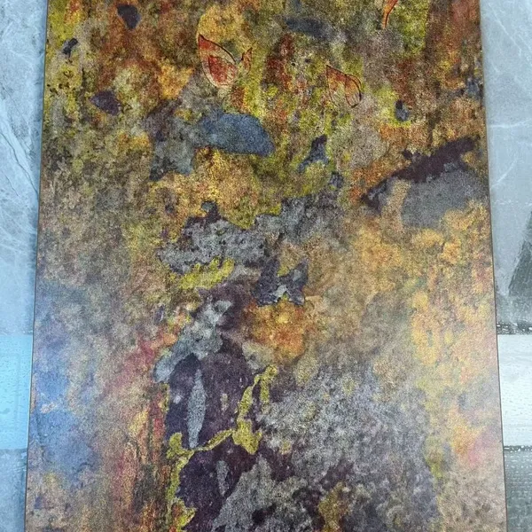 Art Rock Pattern Melamine Block Board Paint‑Free Decorative Panel For Cabinet & Background Wall