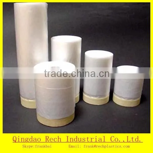 Hot Sale Protective Painting Pretaped Masking Film photo-2