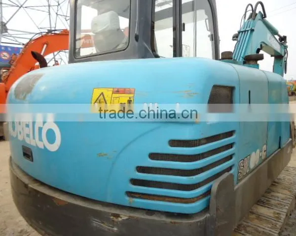 SK55 Mini Crawler Excavator Used SK55 5.5t Mini Crawler Excavator Second Hand Kobelco SK55 5.5t Mini Crawler Excavator photo-2