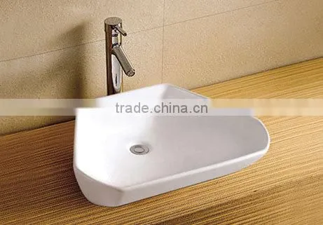 Supplier Bathroom Ceramic Trapezoidal Basin photo-3