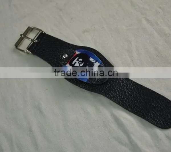 Wholesale Genuine Leather Wristbands Bracelets With People Portrait photo-2
