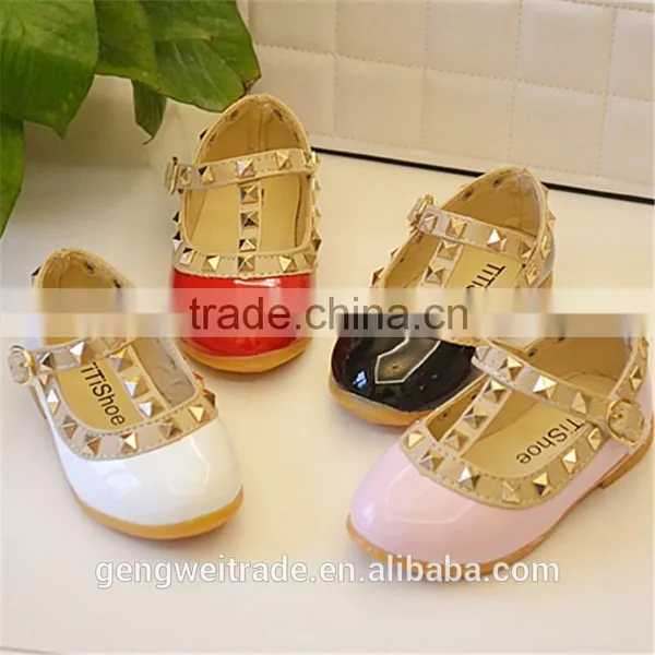 2015 High Quality New Design Fashion Princess Shoes Kids Floral Princess Shoes photo-2