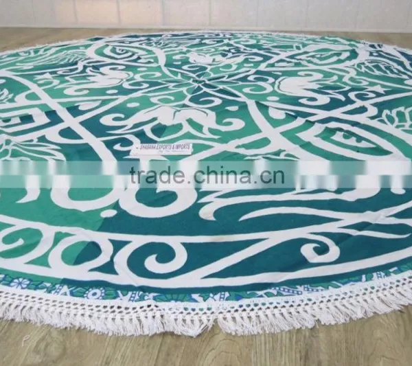 Round Beach Towels Round Printed Mandala photo-4