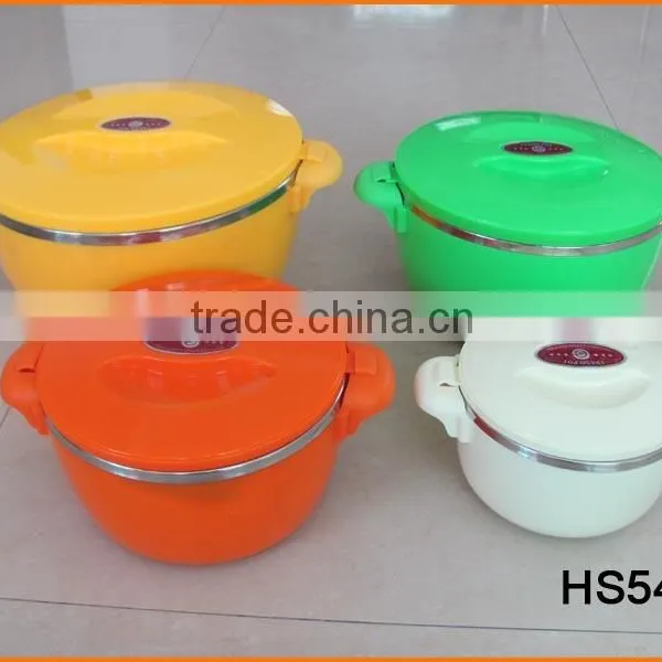 HS544 8pcs Multi-use Stainless Steel Fresh Pot and Thermal Hot Pot