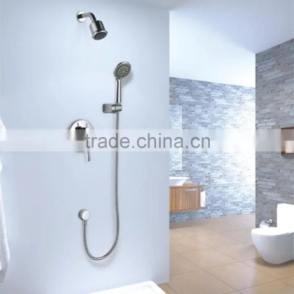 Polished Surface Treatment Brass Concealed Ceiling Bathroom Rain Shower CS028 photo-2