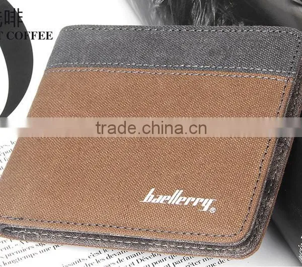 Stock Fashion Black Check Grain Wallet for Men photo-4