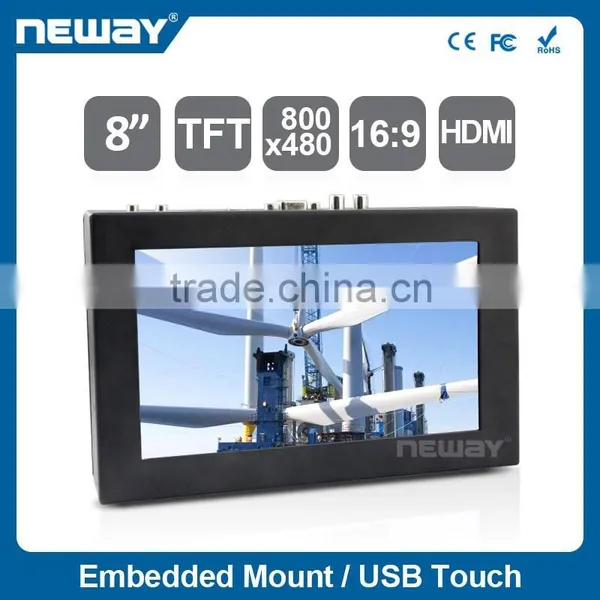 Open Frame Touch Screen LCD for Gaming TFT LCD Monitor