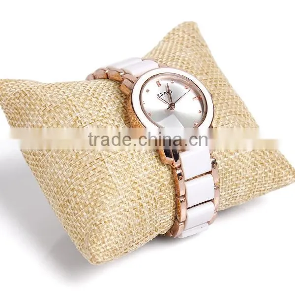 A264 ANPHY 9 Pillows Jewelry Box 3 Steps Linen Bracelet Watch Display Base photo-5
