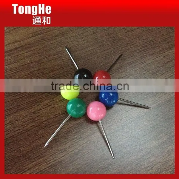 Colorful 6mm Round Ball Head Map Pin photo-2