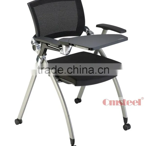 Comfortable Wheeled Training Chair With Writing Tablet
