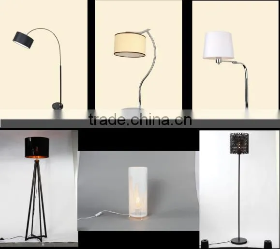 Chinese American Style Modern Desk Light White Table Lamp For Restaurant Or Hotel RT6007 photo-6