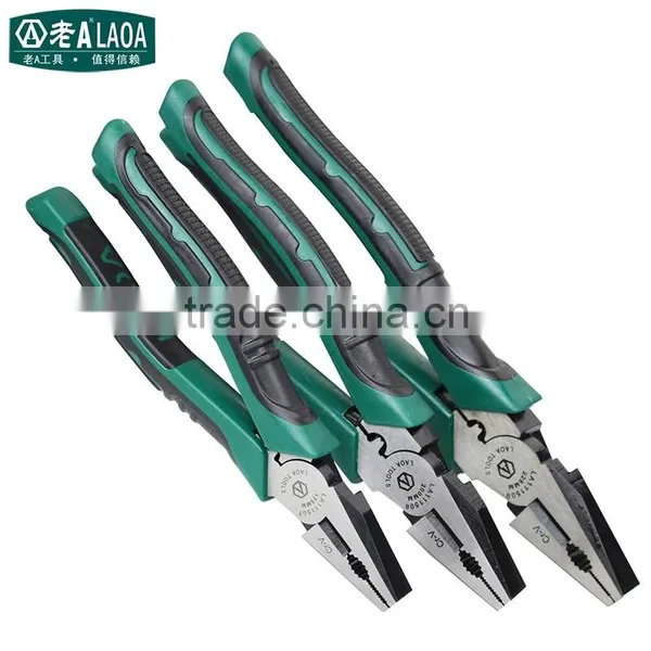 7-9 Inch Industrial Type European Style Decentered Pliers(Chrome-Vanadium Steel) photo-2