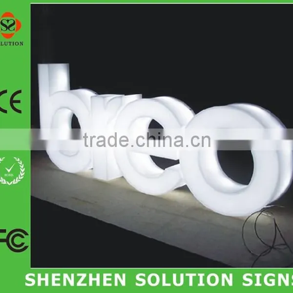 Outdoor Illuminate Business Name Street Sign photo-3