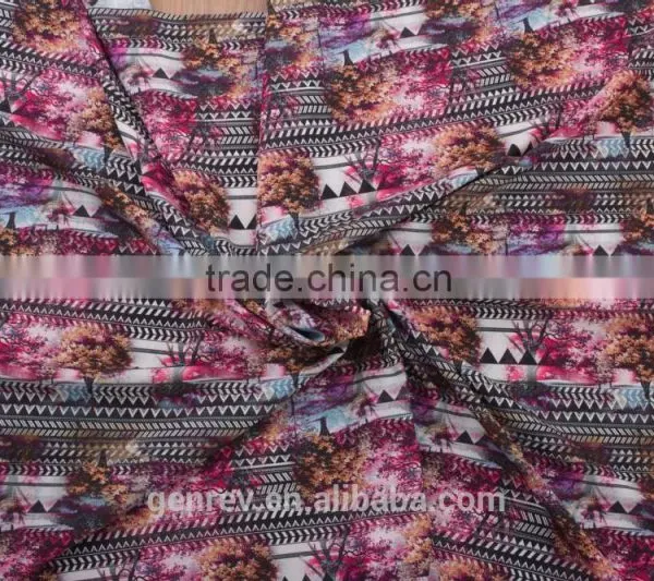 Factory Direct Sale Poly Fabric Polyester Cdc Printing Digital Print Fabric photo-2