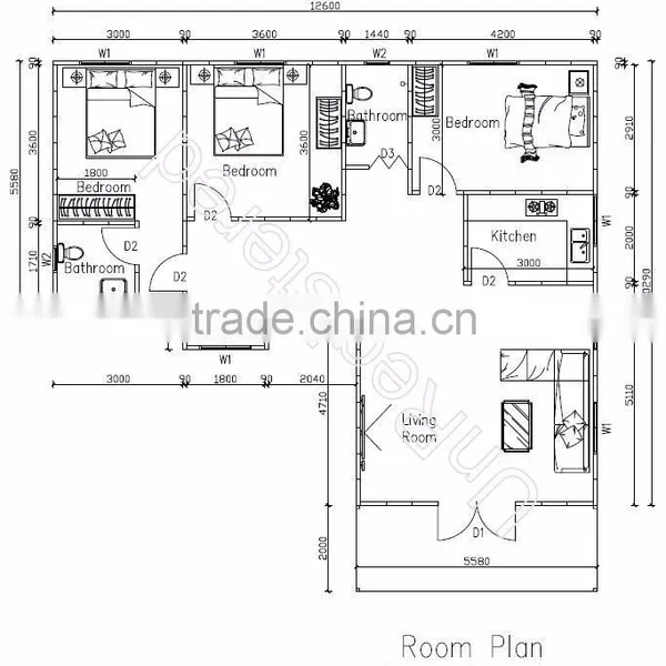 Modern Design Fast Constructed Confortable Design Prefabricated Residential Houses photo-3