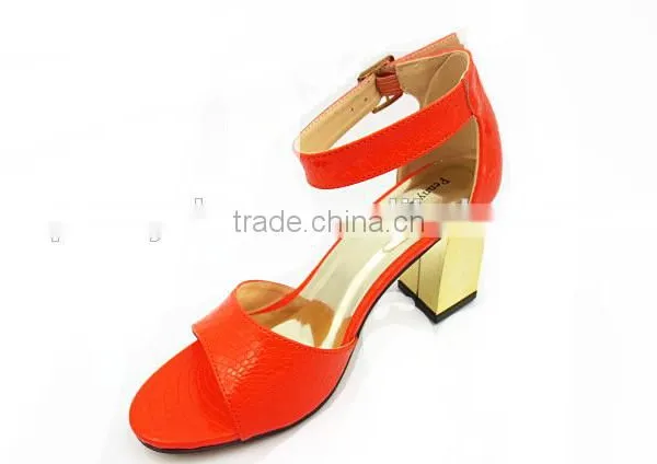 Hot Sell New High Heel Slingback Sandals for Office Lady photo-4