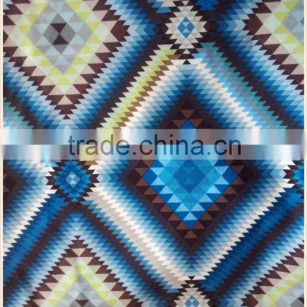 2016 New High Quality Printing Transfer Paper Fabric With Geometric Figure Design photo-3