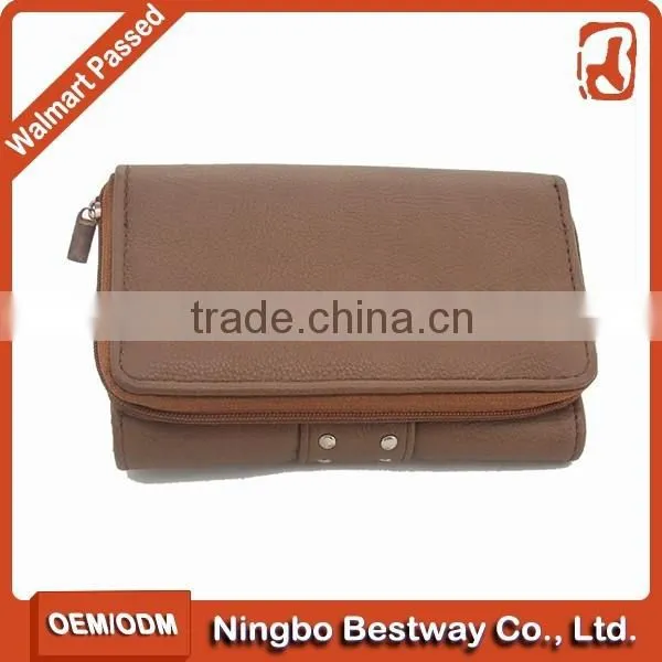 Fashion Leather Teen Wallets/Faux Leather Travel Wallet /Cheap Wallets for Girls photo-4