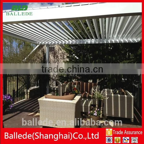 Aluminium Automatic Weatherproof Louvre Roof photo-5