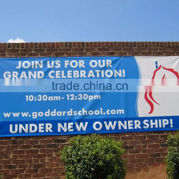 Custom Size Vinvy Fabric Outdoor Advertising Banner Printer photo-3