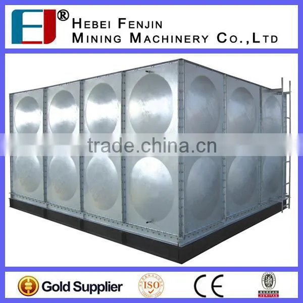 Farm Irrigation Used Pressed Steel Sectional Water Tank With Hot Dip Galvanized Accessories photo-2