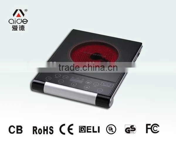 2013 New Design High Quality Touch Control Single Stove Electric Ceramic Hob Quality Choice