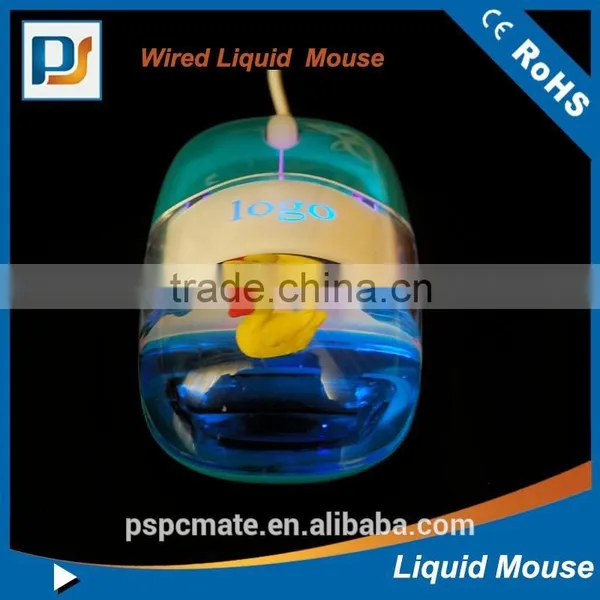 Promotional Computer Accessories Personalised Liquid Wired Mouse photo-2