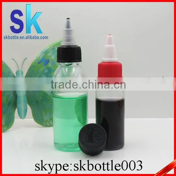 e Liquid 30ml 60ml 120ml Pet Bottle With Twist Cap Plastic Twist Cap Bottle Wholesale photo-6