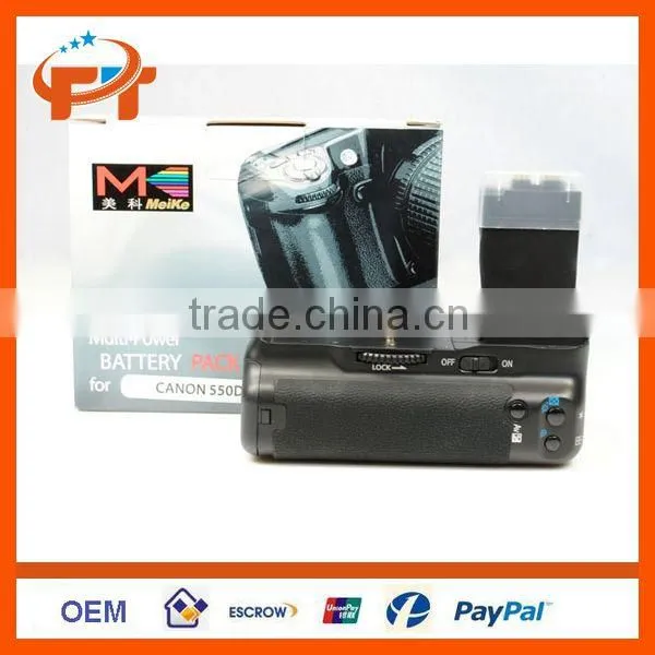 Meike Battery Grip for Canon 650D T4i 600D T3i X5 550D T2i X4 BG-E8