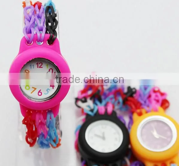 Custom Silicone Diy Loom Band Watches for Promotion photo-2