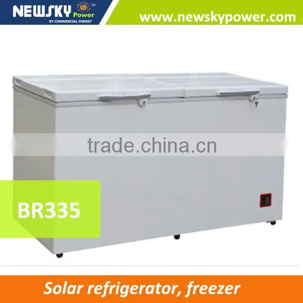 DC12V 24V Solar Powered Deep Freezer Commercial Solar Freezer Refrigerator Fridge Solar Refrigerator Fridge Freezer photo-3