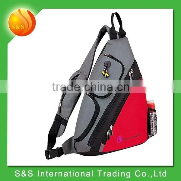 Large Capacity Urban Sling Sports Backpack With Phone Holder photo-4