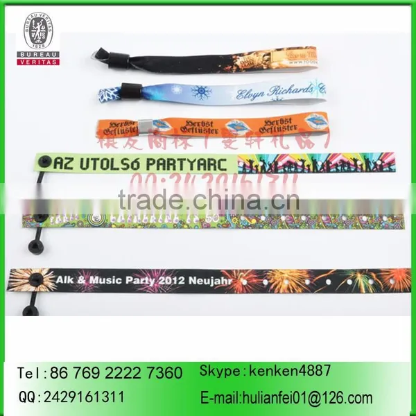 350*15mm Colorful Woven Wristband photo-6
