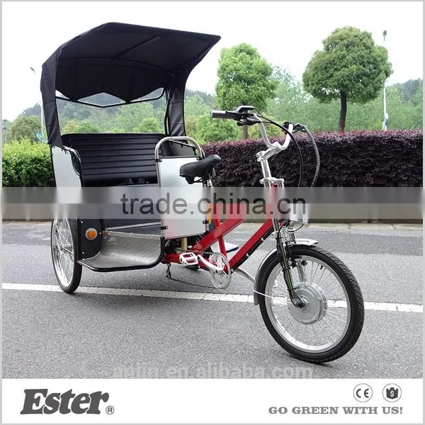 Taxi ESTER Pedicab With Shimano, Tektro Brake, 8 FUN Motor